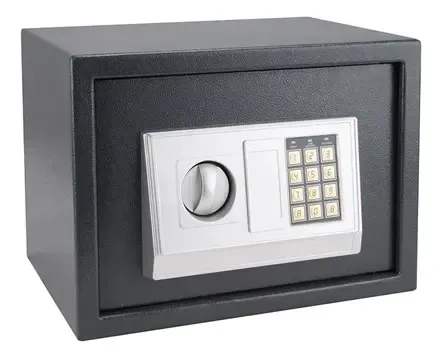 [PMCFT-25] Modelo T-25 Caja Fuerte Digital Color Negro (35X25CM), Teclado LED, Incluye Llaves de Emergencia, Metálica, Color Negro