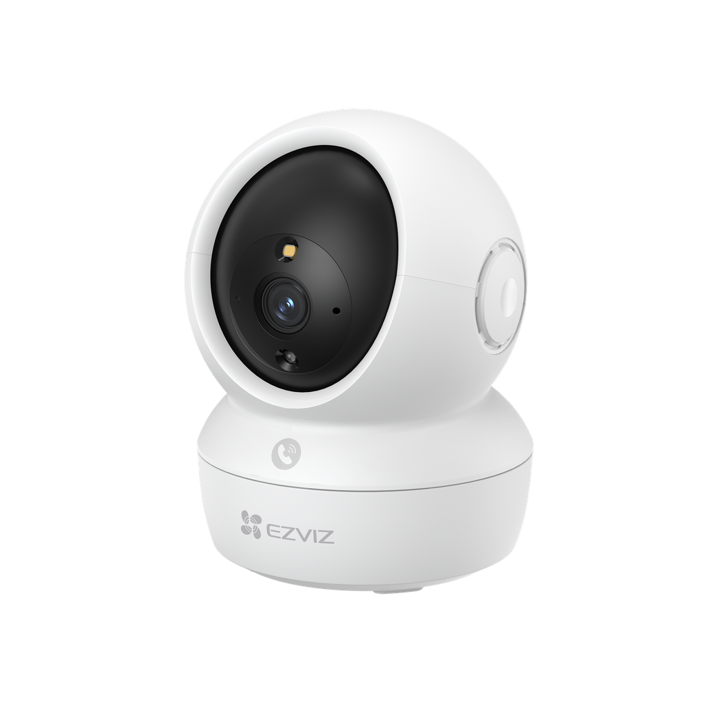 [CS-H6c-R105-1J5WF] Ezviz - Cámara Domo IP Inalámbrica 360° 3K [5 Megapíxel] WiFi Lente 4mm Interior, Audio Bidireccional, Seguimiento de Objetivos