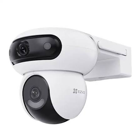 [CS-H90-R100-8H44WKFL] Ezviz - Cámara WiFi Doble Lente 2K+, Rotación 360°, Audio Bidireccional, Seguimiento Inteligente de Vehículos, IP67