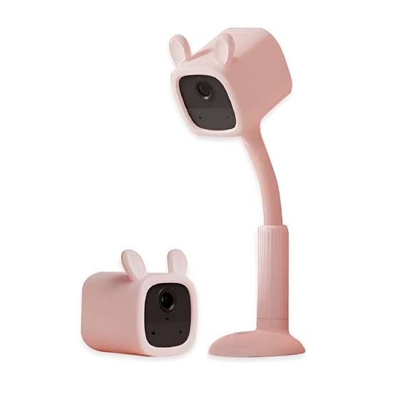[CS-BM1-R100-2D2WF-Ra] Ezviz - Monitor Para Bebés WiFi con Detector de Llanto, Detección de Actividad, Reproducción de Música de Cuna, Batería Recargable
